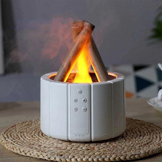 🔥 Humidificador Fogata – ¡Ambiente Cálido y Relajante en un Solo Dispositivo! 💨🌿