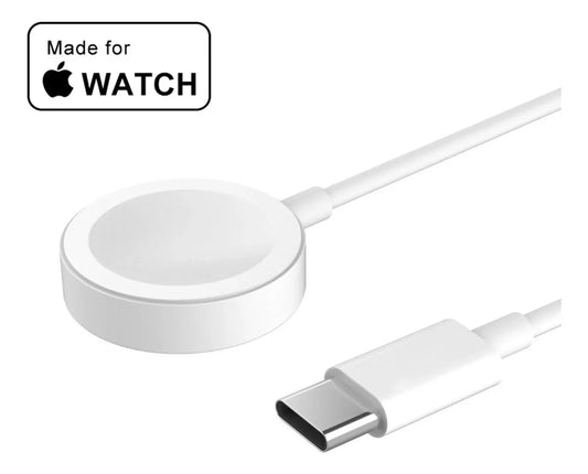 Cargador Magnético USB-C para Apple Watch – Compatible con Todas las Versiones